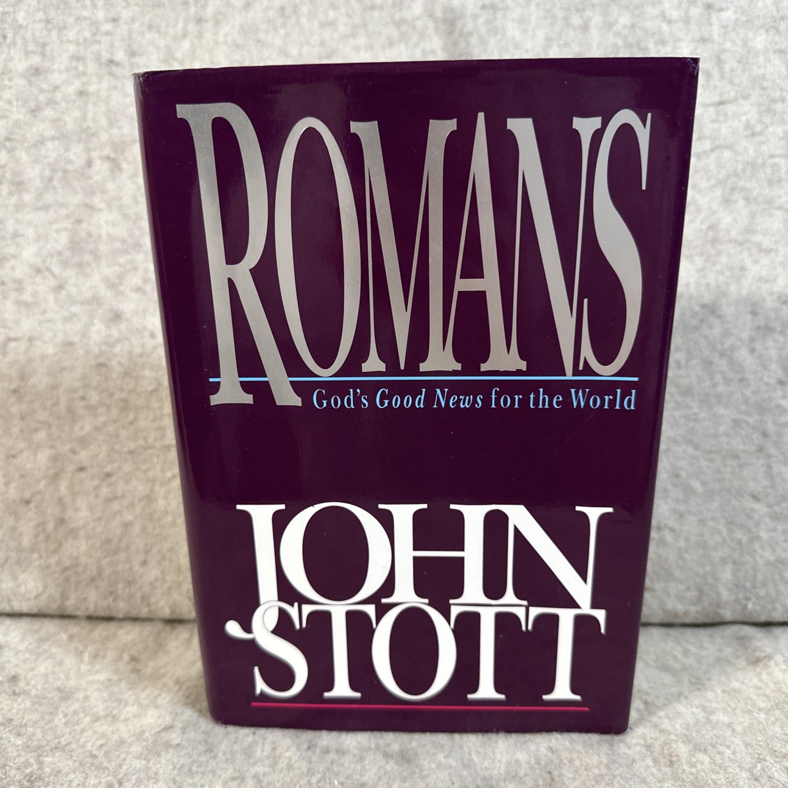 Romans: God’s Good News for the World;- 9780830816927, John R W Stott, hardcover