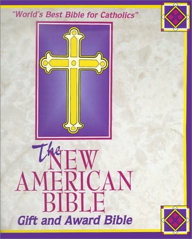 GIFT AND AWARD BIBLE-NABRE By World Catholic Press **Mint Condition**