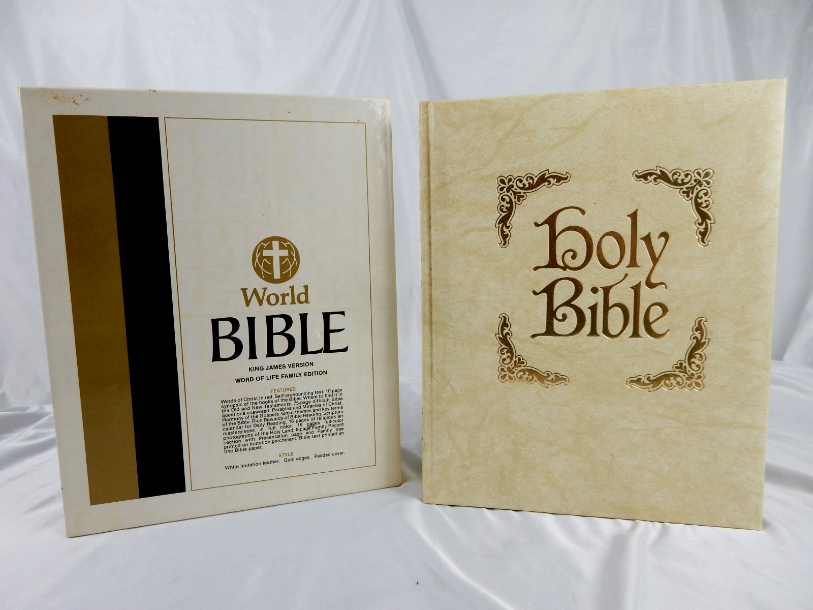 Vintage Holy Bible King James Version Word of Life Edition 1865W NIB