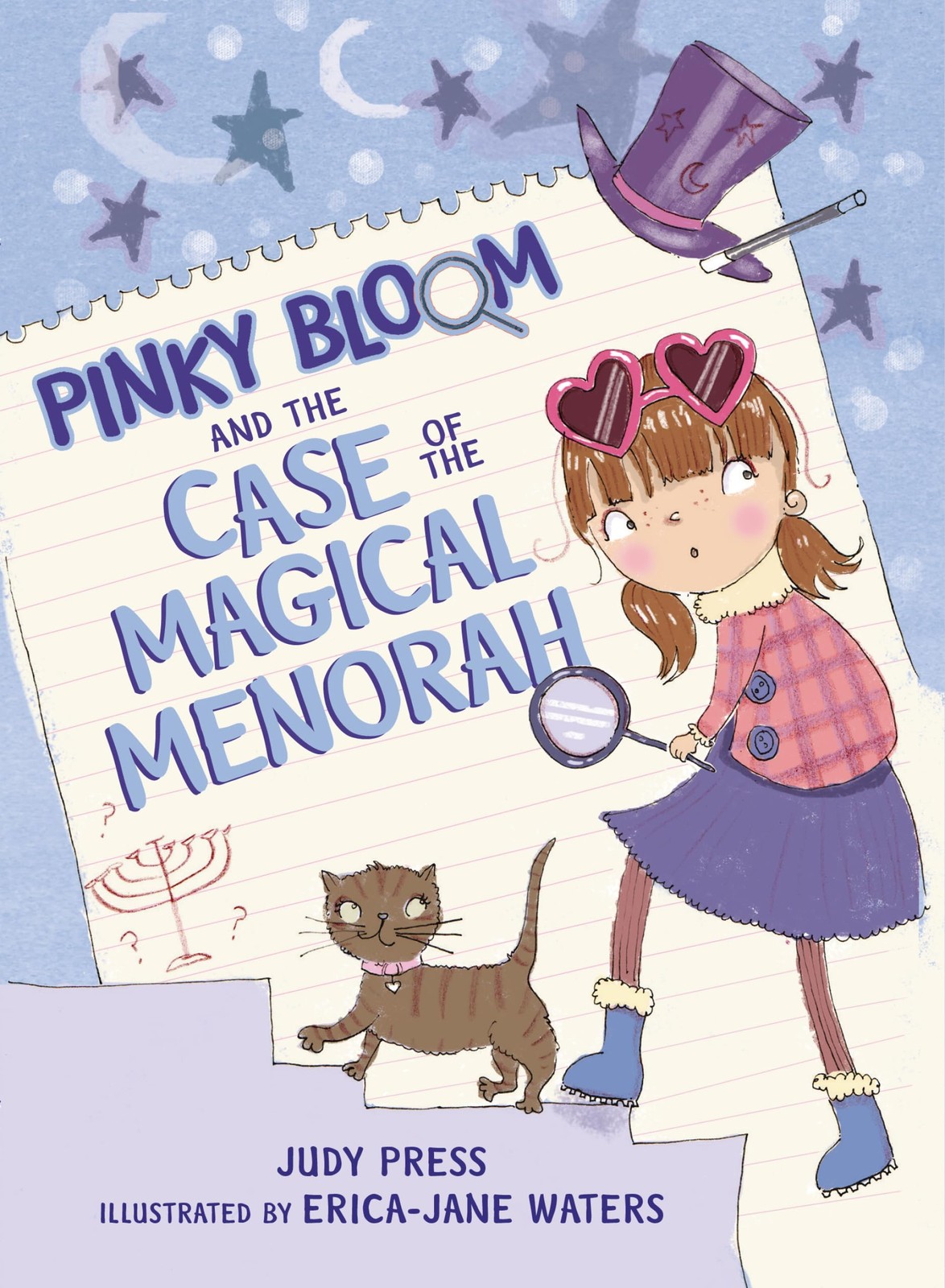 Pinky Bloom and the Case of the Magical Menorah Press, Judy|Waters, Erica-Ja…
