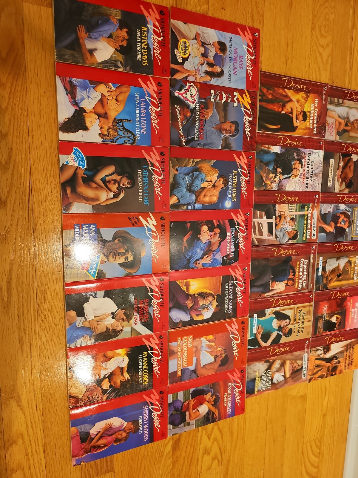 Silhouette Desire Romance Lot Of 26 Books