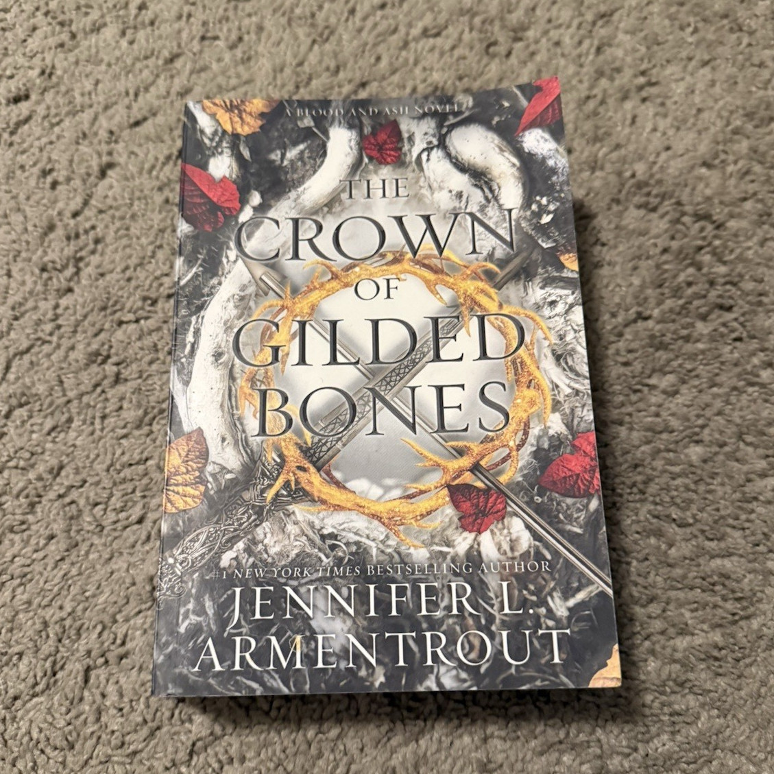 Jennifer L. Armentrout The Crown of Gilded Bones Paperback Fantasy YA English
