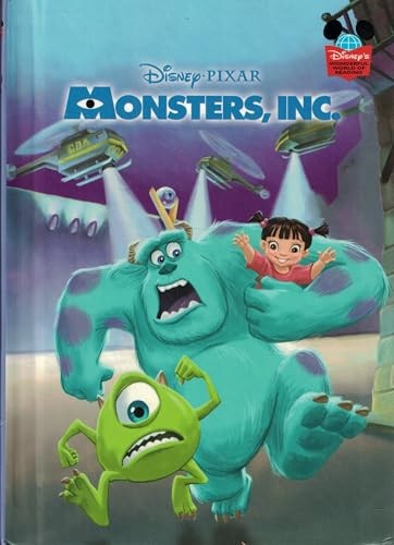 Monsters, Inc (Disneys Wonderful World of Reading) – Hardcover – ACCEPTABLE