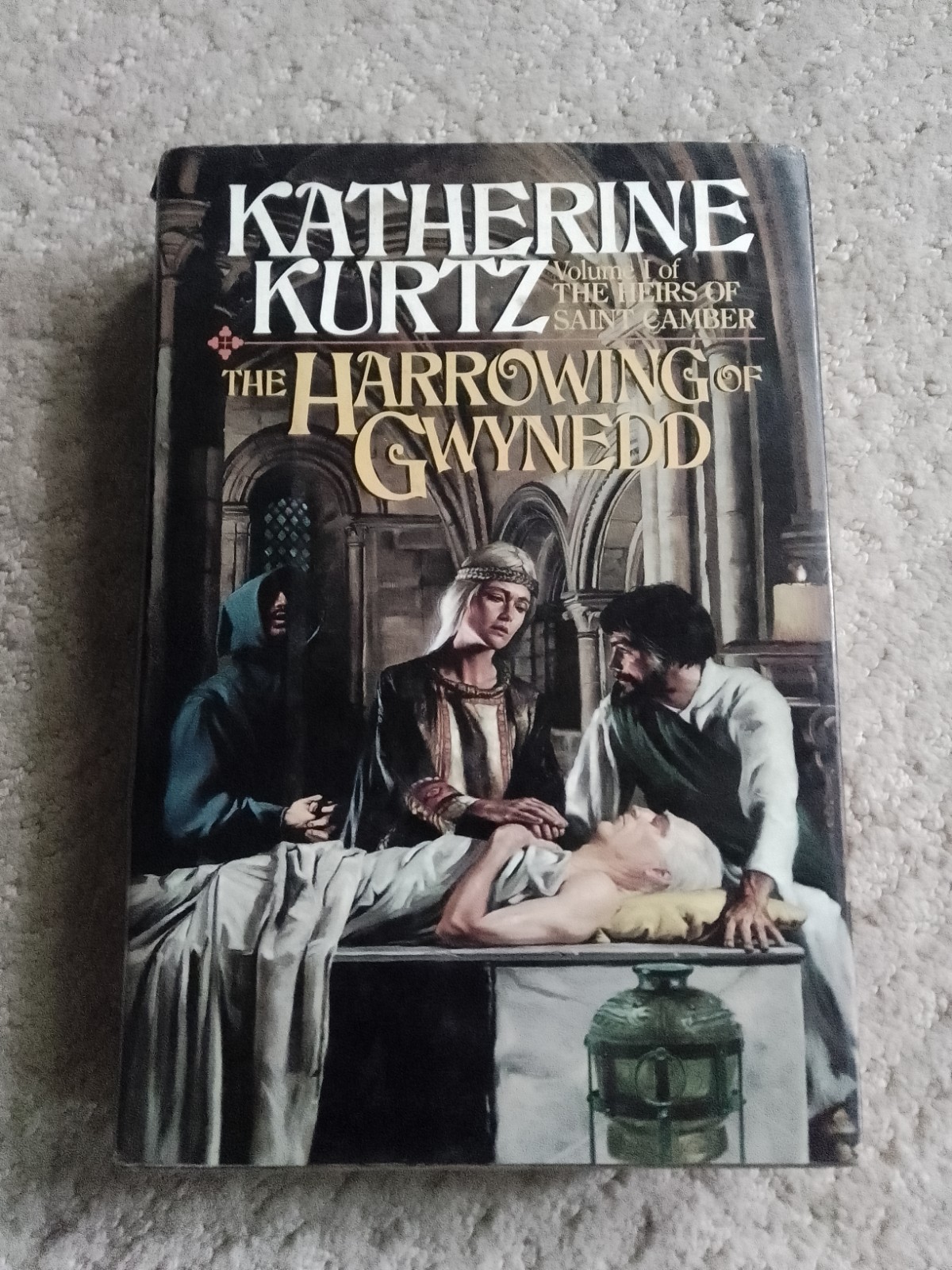 Harrowing of Gwynedd by Katherine Kurtz (1989, Hardcover) 1st Edition