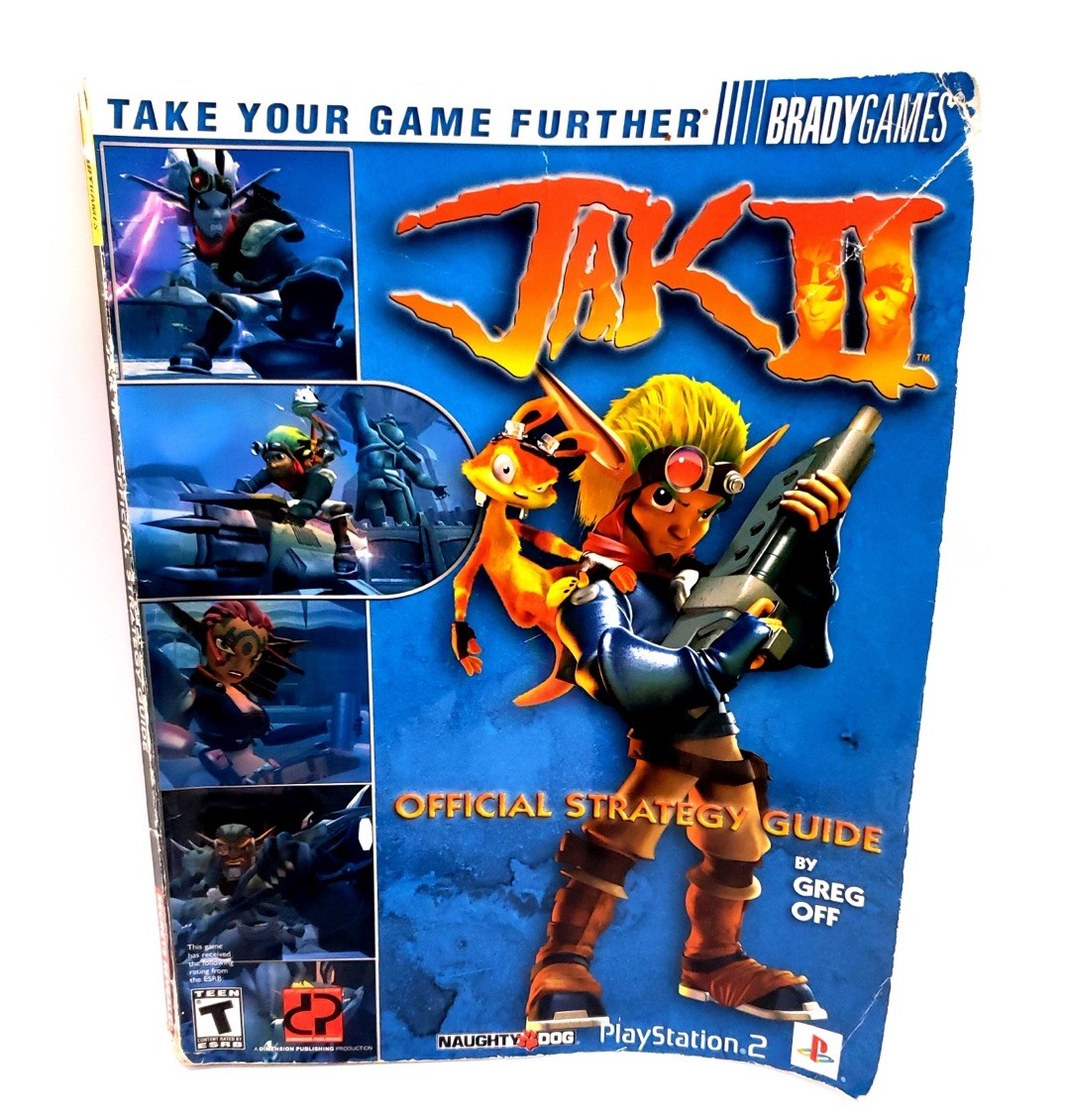 Jak II Official Strategy Guide by BradyGames Staff and Greg Off (2003, Trade…