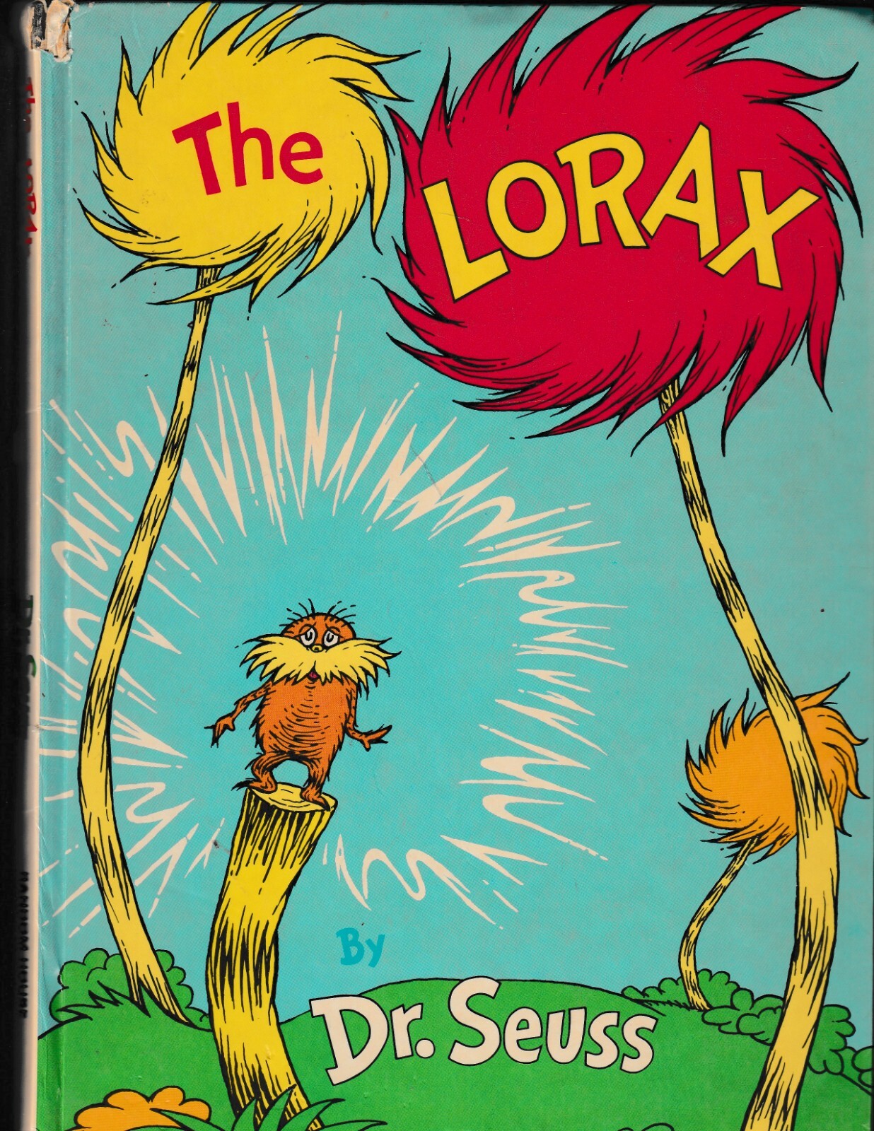 DR. SEUSS The Lorax 8 1/4″ X 11 1/4″ RANDOM HOUSE 1971 Hard Cover