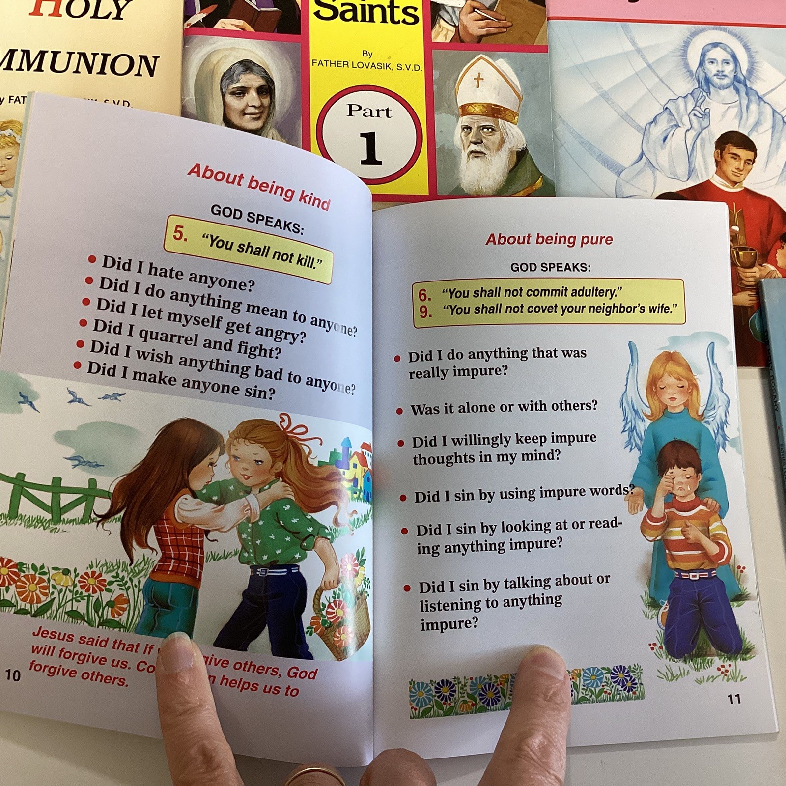 Catholic Education Religious Catechisms Children’s Story 14 Book Lot