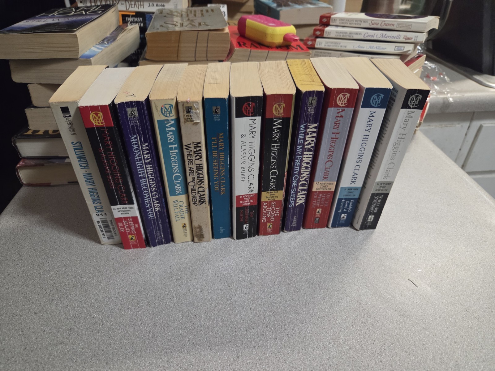 Mary Higgins Clark Lot Of 12 Books Paperback. Mystery Thriller