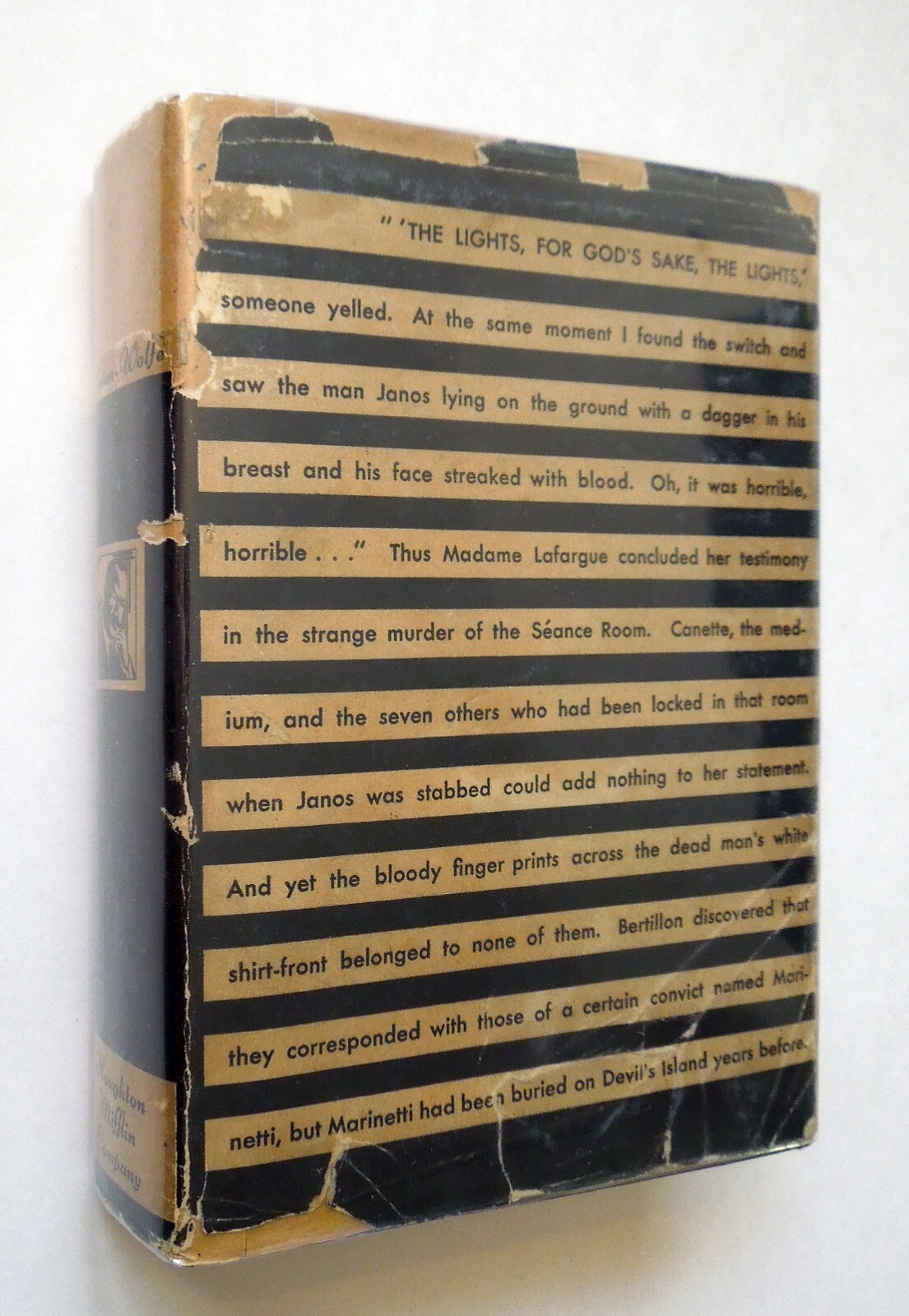The Thrill of Evil – Harry Ashton-Wolfe, 1930 hc w/dj, Houghton Mifflin Company