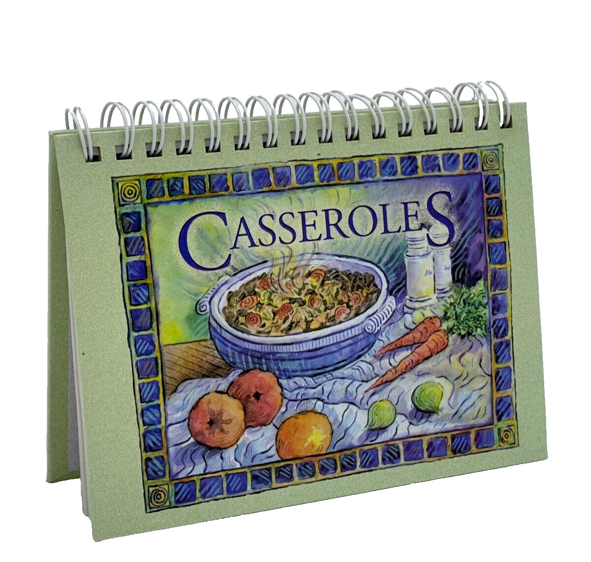 2002 Vintage Casseroles Cookbook Self Standing 150 pages Contents See Photos-A15