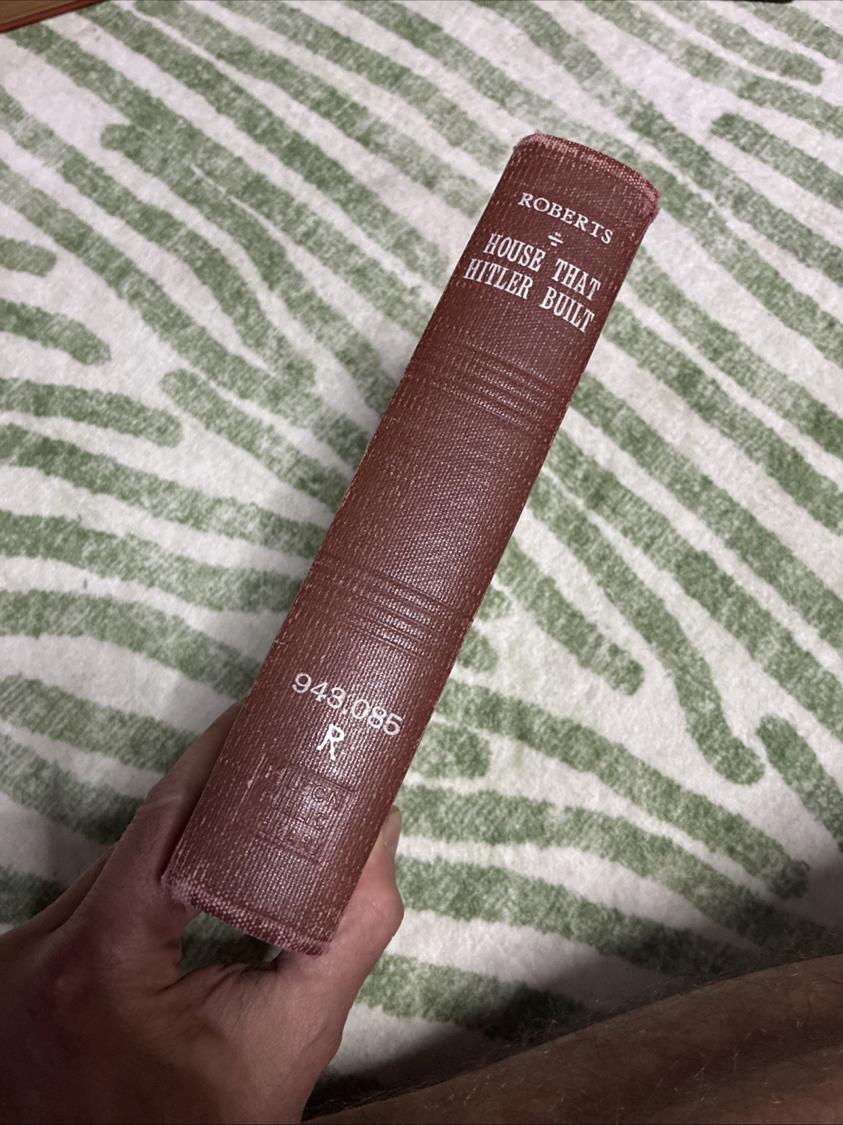 The House That Hitler Built by Stephen . Roberts 1938 Hardcover WWII History VTG